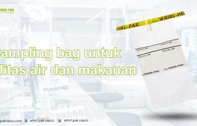 Sampling bag untuk kualitas air dan makanan